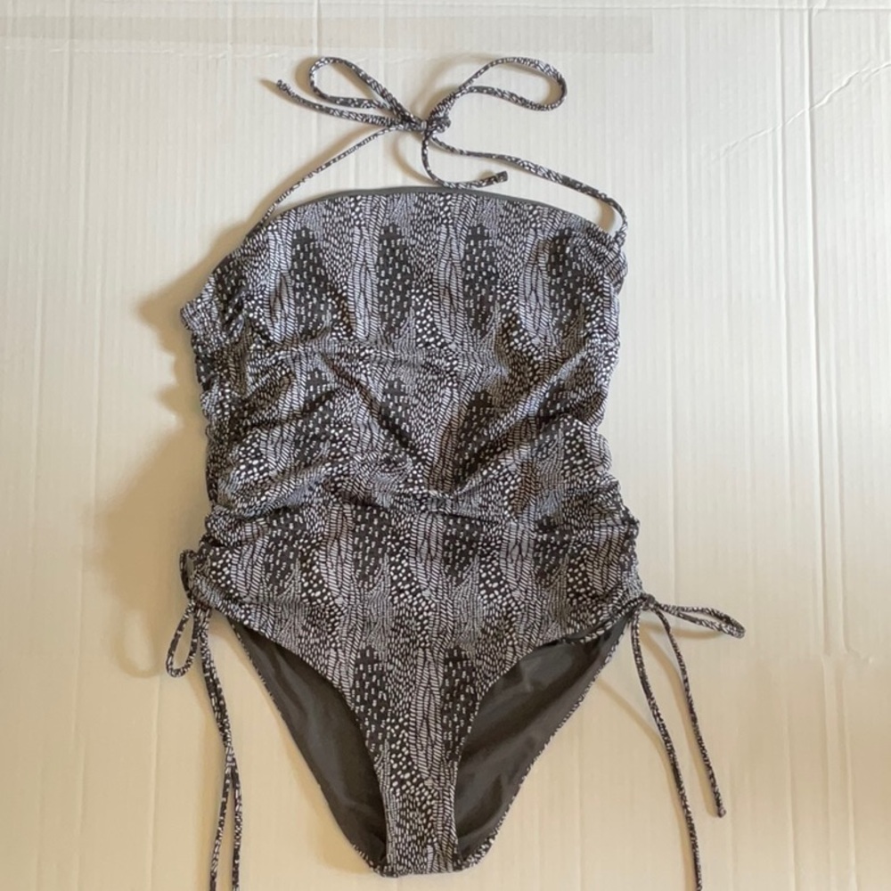 One piece bathing suite large